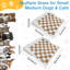 Coussin pour chien en peluche à carreaux, coussin de canapé antidérapant pour chien et protecteur de meubles-155375035-155375036