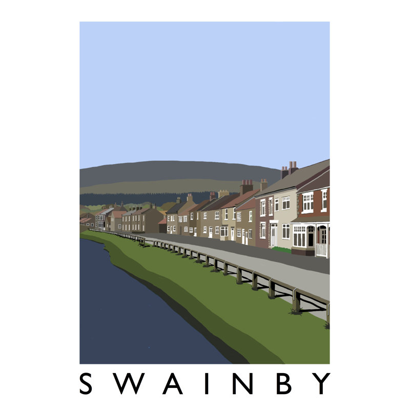 'Swainby' by Richard O'Neil - Print, No Frame, 50 cm H x 40 cm W x 1 cm D