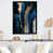 Black Picture Framed Canvas