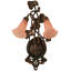 Appliquee à bras 2 lumières pond lily-16183215