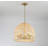 Ambresha 5 - Light Gold Dome Basket Pendant
