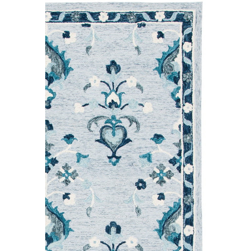 Metro Hand Tufted Wool And Cotton With Latex Oriental Rug, Rectangle 3' x 5'