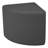 Upholstered Pie Ottoman 18" Height-101545360