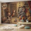 Décoration murale fantaisiste amovible-485991607-485991603