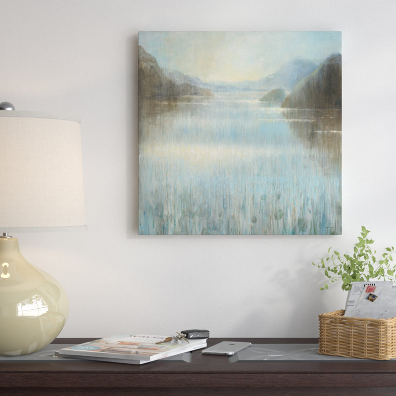«Through the Mist II», reproduction d'art sur toile, H 18 po x l 18 po x P 1,5 po, Toile tendue, Non mat