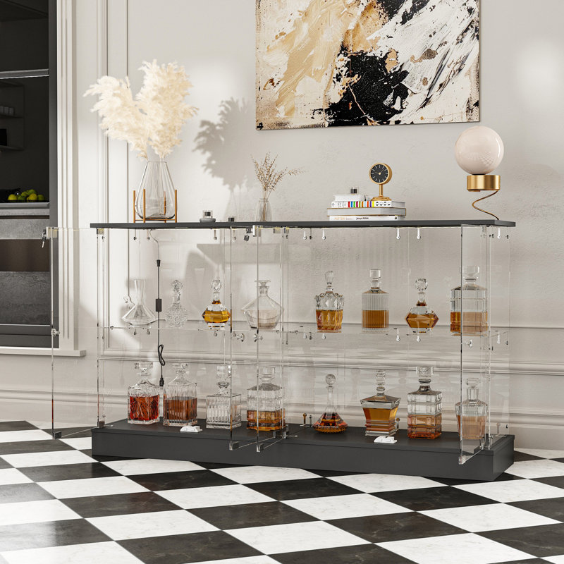Vitrine de buffet 55,1 po