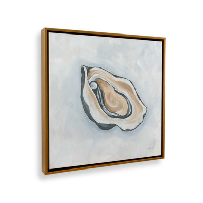 Impression sur toile «Oyster With Pearl I» par Yvette St. Amant