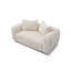 Causeuse moderne, blanc