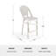 Tabourets de bar bistro Martha Stewart-109713868-109713866