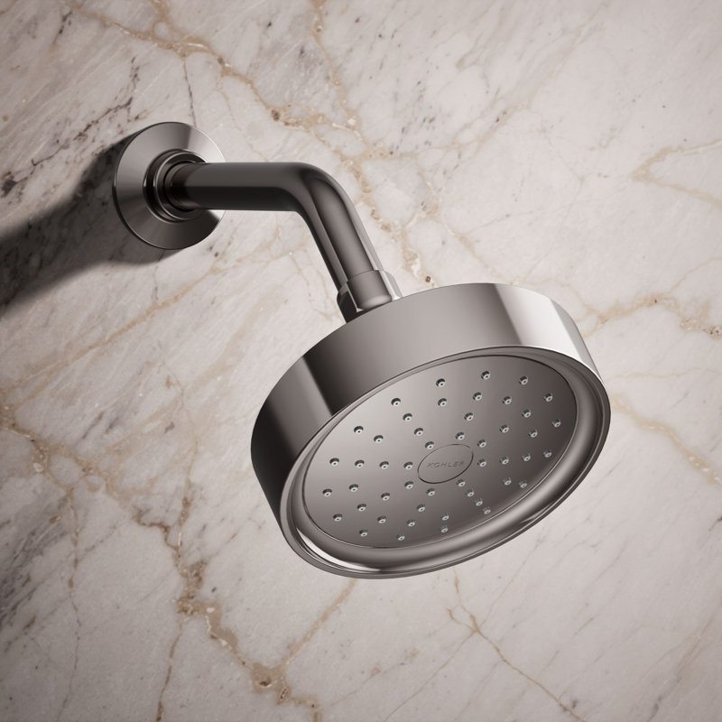 Purist 2.5 GPM Fixed Shower Head, Vibrant Titanium