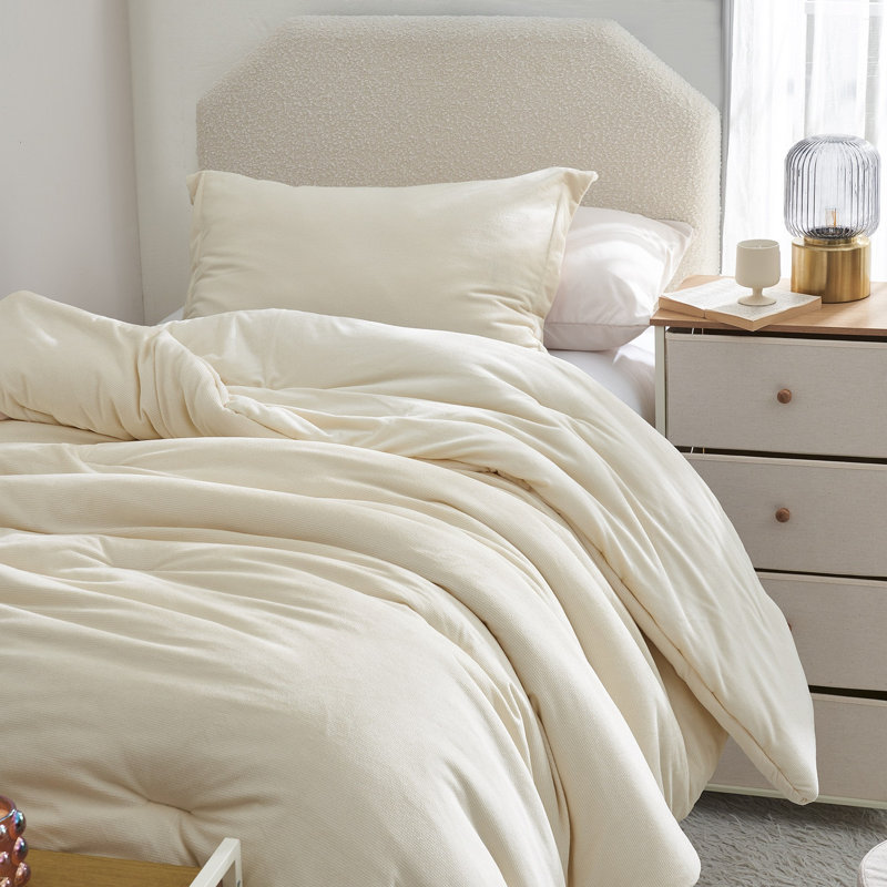 Love Thick - So Smooth Coma Inducer Oversized Comforter Set - Custard Cream