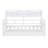 Daybed, Wood Slat Support, With Bedside Shelves And Two Drawers-883830426