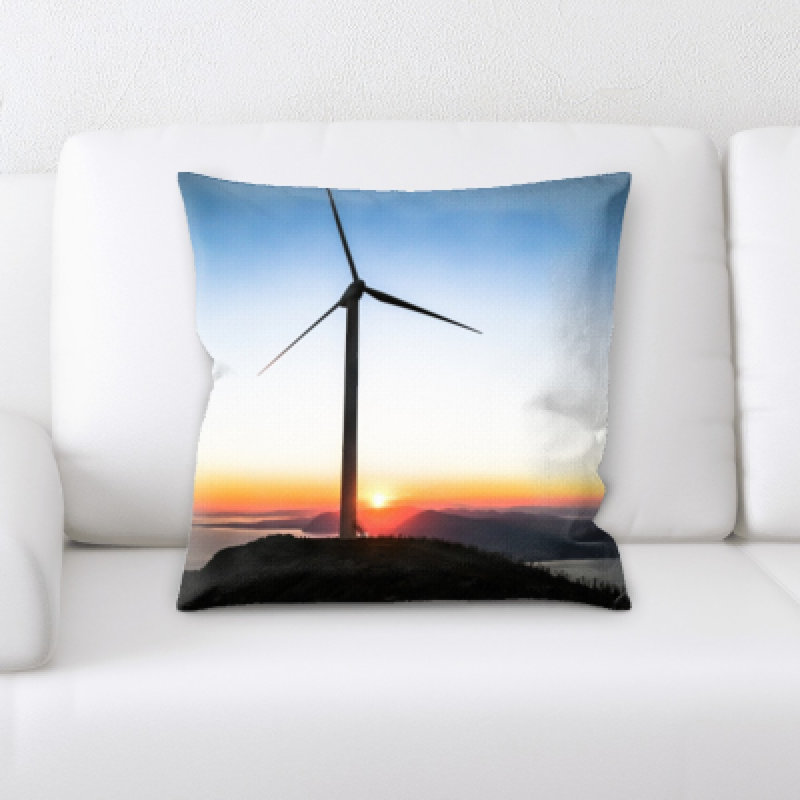 Microsuede Throw Pillow