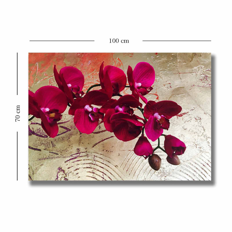 Superbe peinture sur toile décorative de 27,6 po x 39,4 po | 100% toile de suède, cadre 100% bois (épaisseur: 1,1 pouce) | Parfait pour la décoration de la maison ou du bureau, ajoute élégance et style à tout espace