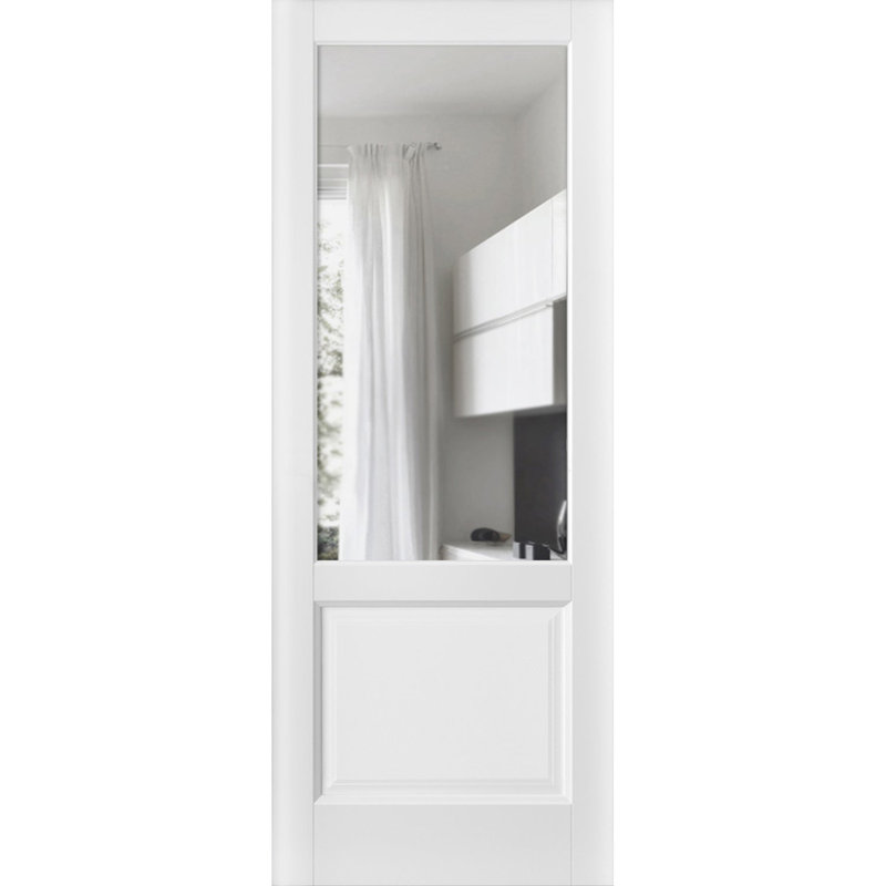 Porte en bois Lucia, 42 po x 96 po