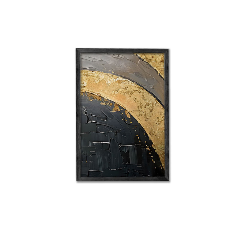 Ensemble de 3 panneaux décoratifs élégants en bois aggloméré, cadre en bois massif, 13,4 x 19,3 x 0,6 pouces | Œuvre d'art 100% MDF avec impression numérique | Parfait pour le salon, la chambre à coucher et le bureau, design élégant et moderne