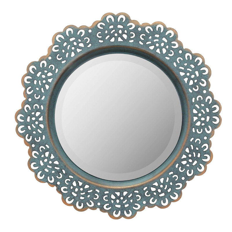 Metal Round Mirror