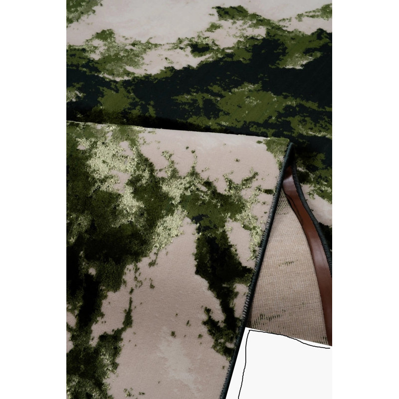 Area Rug, Rectangle 200 x 290 cm, Green