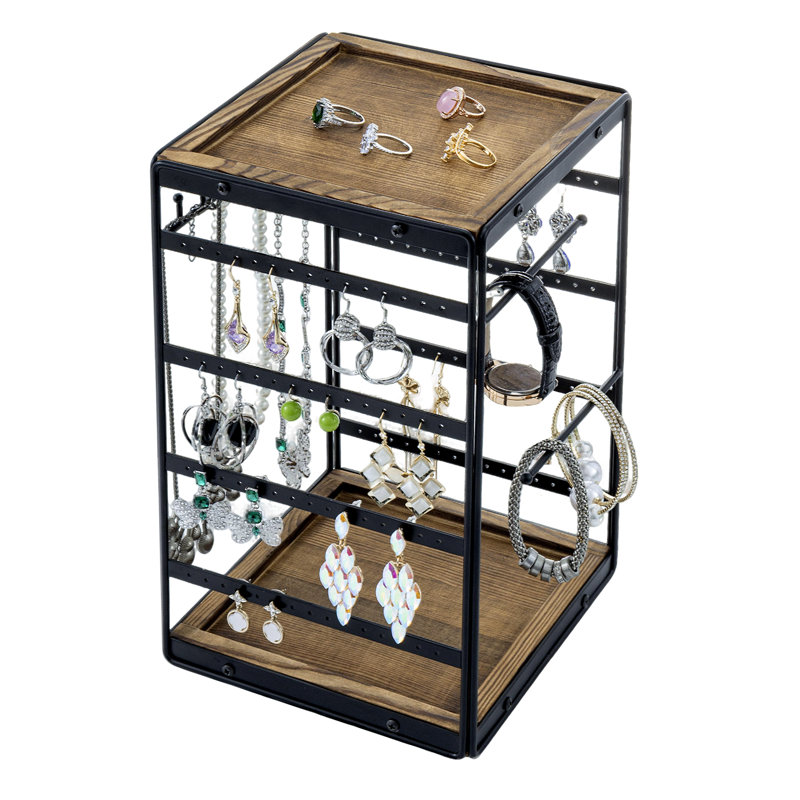 360 Rotating Earrings, Necklaces, Bracelets Holder