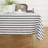 100% Pure Linen Tablecloth -Sorrento Stripe-138221533-138221563