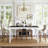 Seita Modern Wood Grain Dining Table - Rectangular Minimalist Design, Perfect for Kitchen or Small Dining Room-114645413