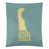 Bleu sarcelle/jaune
