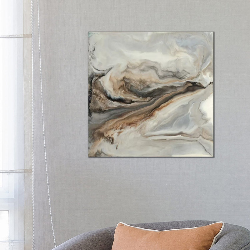 Brown Untitled by Corrie LaVelle - Wrapped Canvas Gallery-Wrapped Canvas Giclée, 30.48 cm H x 30.48 cm W