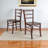 Belknap 5-pc Walnut Solid Wood Dining Set With 4-Chairs, 29'' H X 29.23'' W X 29.23'' D-160321665