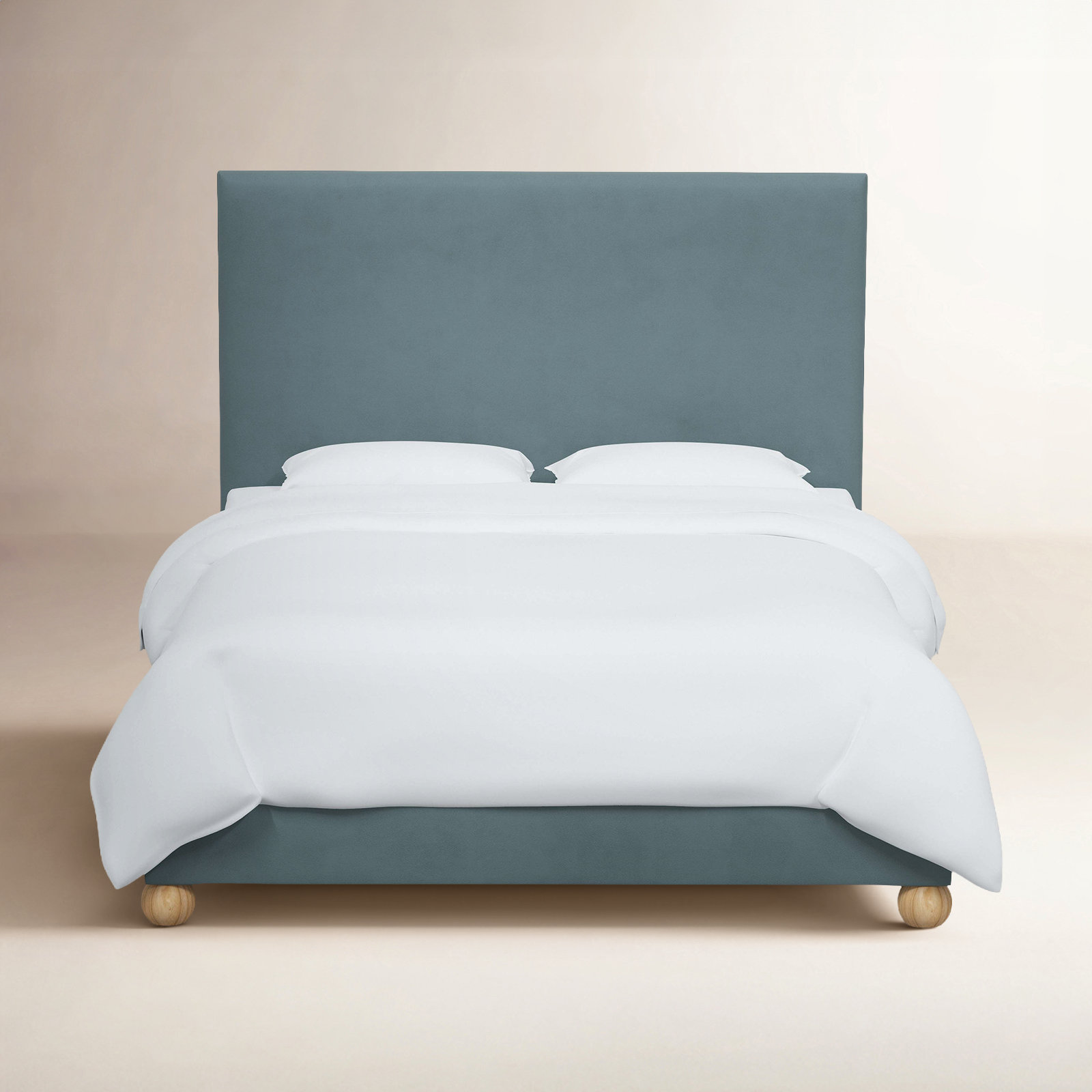 Benita Upholstered Bed, Classic Ocean Velvet, King