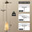 Rennata Height Adjustable Luxurious Alabaster Conical Pendant Lights(Set of 3)-513232940