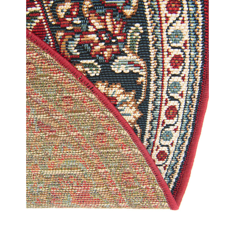 Indoor/Outdoor Traditional Area Rug, Round 3'3"