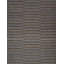 Striped Area Rug in Black/Blue