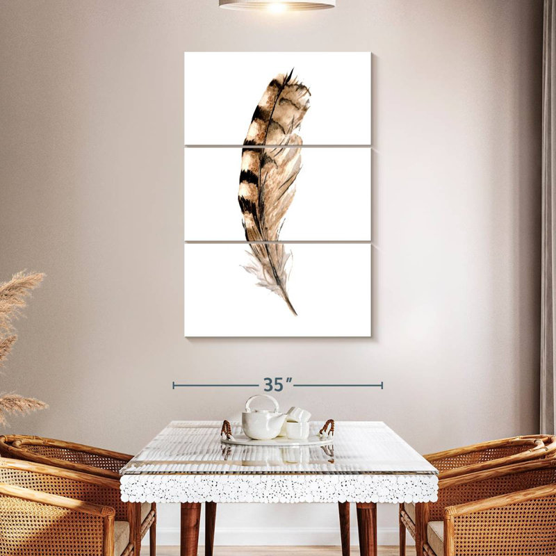 Kerner Turkey Feather, 32" H x 20" W