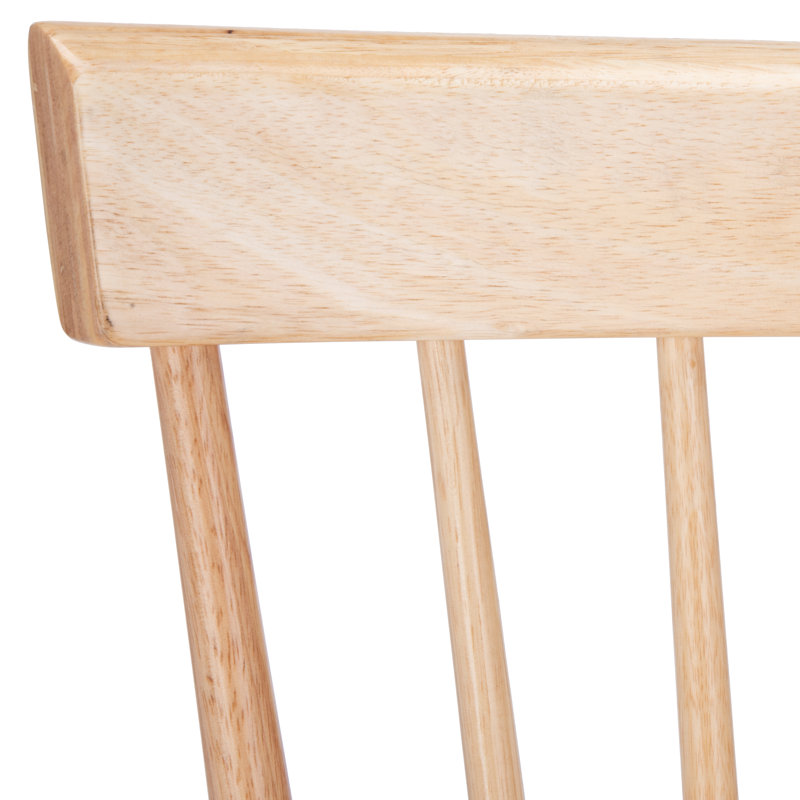 Solid Wood Counter Stool, Beige, Bar Stool (73.7cm Seat Height)