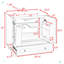 Meuble-lavabo avec lavabo pour la salle de bain-100166242