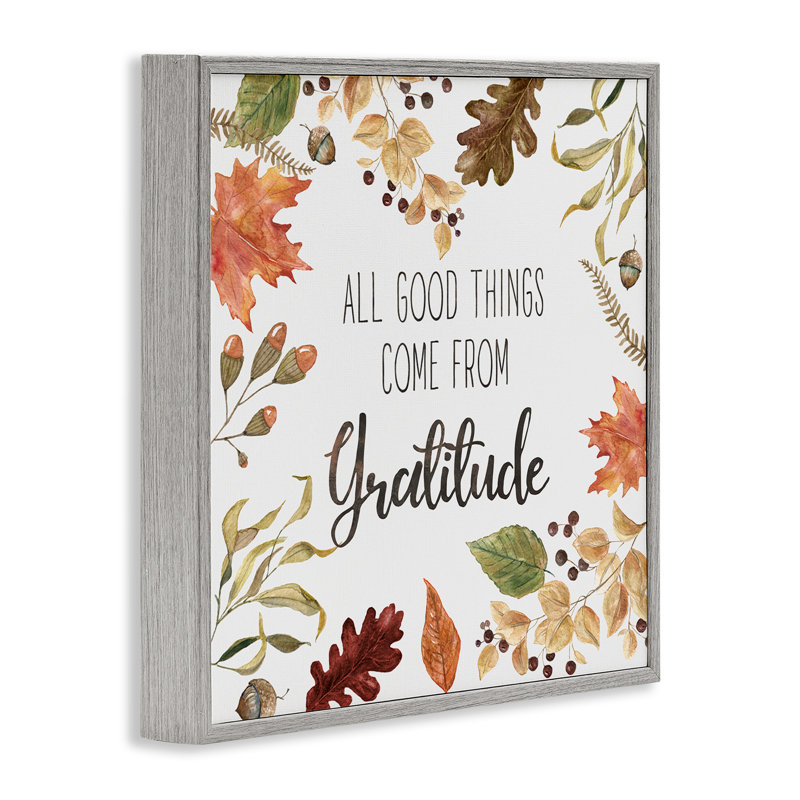All Good Things Graditude, estampe numérique par Livi Finn, Estampe numérique Farmhouse, H 12 po x l 12 po