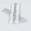 5x Clear Acrylic Piano Hinges 150 mm, Continuous Plastic Hinges