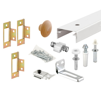 Prime-Line Bi-Fold Closet Door Track Kit