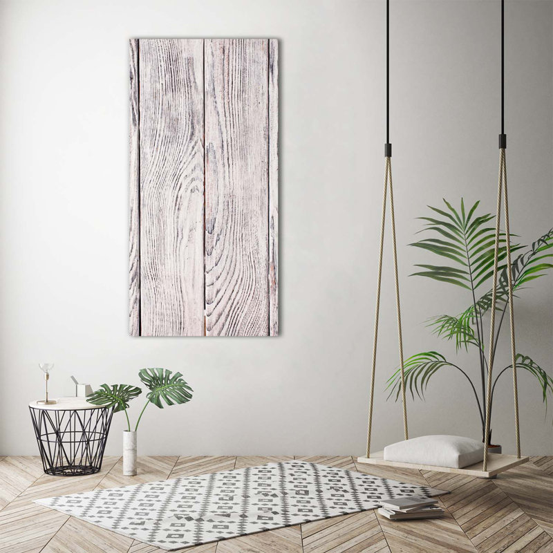 Wooden Wall - Wrapped Canvas
