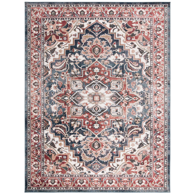 Jardines Performance Oriental Rug, Rectangle 8' x 10'