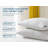 Soft Medium-Support Removable Cover Memory Foam Cooling Pillow (set of 2)-1145158858