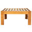 Ensemble de jardin 5 sections avec coussins - Bois naturel, housses de coussins bleues, structure robuste, coin salon extérieur 5 pièces, + Bleu, Bois dur -, Espace