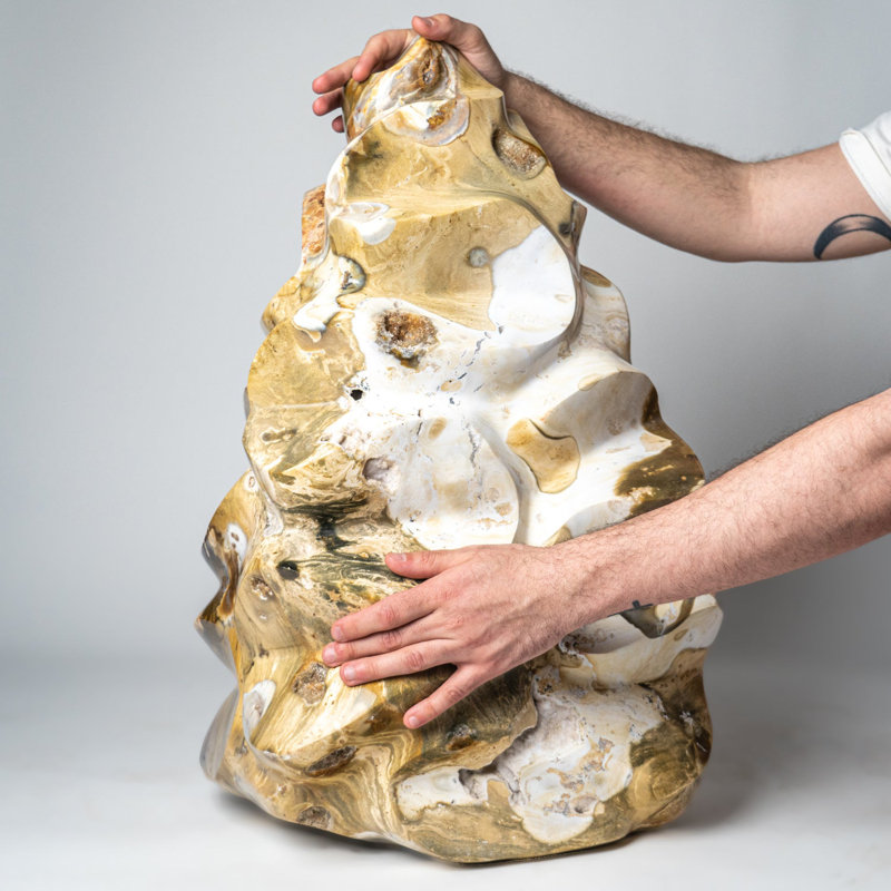 Large Genuine Polished Ocean Jasper Flame Freeform (213 Lbs)