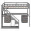 Lit mezzanine double avec commode, bureau et bande lumineuse-1280339730-1280339728