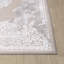 Beige Traditional Rug, Bordered Floral Easy to Clean Rug For Living, Dining Room, Bedroom-2035766632