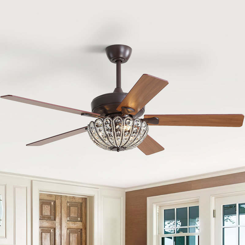 Ventilateur de plafond 52 pales 52 pouces avec télécommande