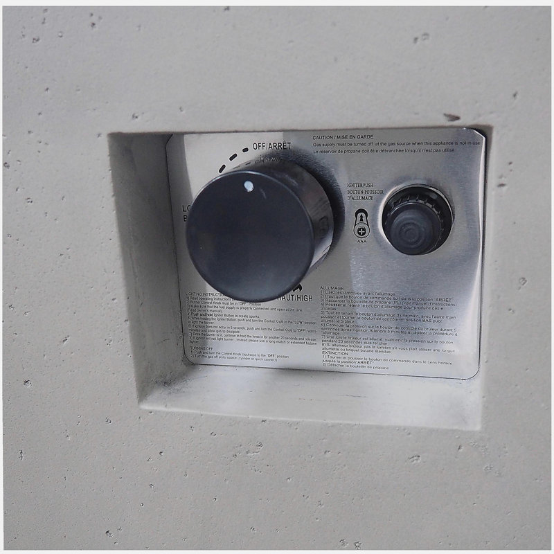 Foyer carré - 40 000 BTU