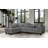 Vega Reversible Sectional In Faux Fur-108053177