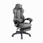 Fauteuil de direction entièrement inclinable avec repose-pieds Gaming