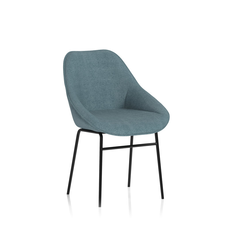 Upholstered Accent Chair, Blue